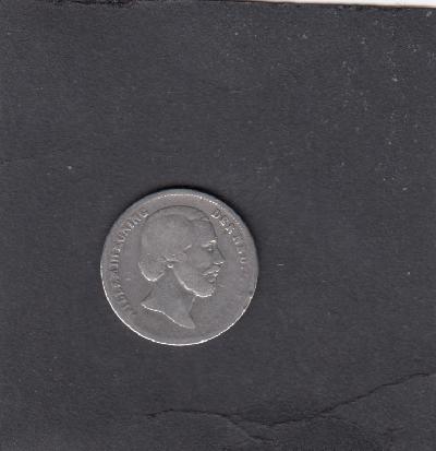 Beschrijving: 1/2 Gulden WILLEM III